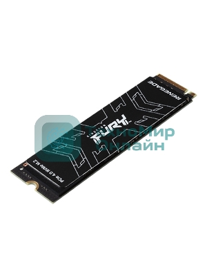 Накопитель SSD Kingston Fury Renegade, 4Tb, PCIe 4.0 x4, M.2 2280, NVMe, R/W 7300/7000, с радиатором