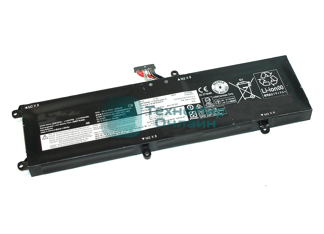 Аккумулятор для Lenovo 14-ISK 15-ISK Series4000mAh, 15V, Lenovo, 4000, 15V