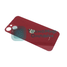 Задняя крышка (стекло) для Apple iPhone 13 красный