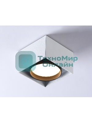 Светильник накладной TN70865 WH/BK белый/черный GX53 max 12W 95*95*62