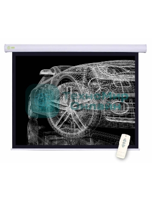 Экран Cactus 150x150см Motoscreen CS-PSM-150x150 1:1 настенно-потолочный рулонный белый (моторизованный привод)