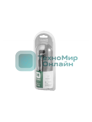 Проводные наушники Harper HV-106 черный, внутриканальные, проводной