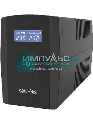 Источник бесперебойного питания Импульс ЮНИОР СМАРТ 800, 800/480 ВА/Вт, LED, IEC-C13x4