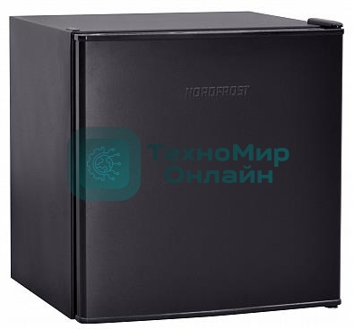 Холодильник Nordfrost NR 402 B черный матовый однокамерный 44/11 л морозилка сверху