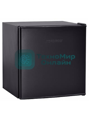 Холодильник Nordfrost NR 402 B черный матовый однокамерный 44/11 л морозилка сверху