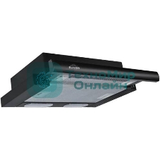 Вытяжка встраиваемая Elikor Интегра 50П-400-В2Л черный, 50 см, 400 куб. м/ч, 57 дБ