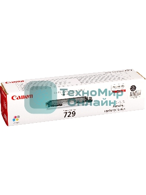 Картридж лазерный Canon Cartridge 729BK (4370B002) черный (1200 стр.) для Canon i-Sensys LBP-7010C/7018C