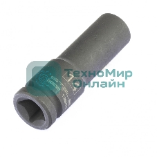 Головка ударная удлиненная шестигранная Stels 14 мм, 1/2