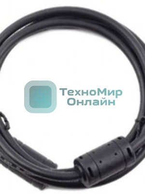Кабель DVI-D single link Gembird/Cablexpert, 19M/19M, 1.8м, черный, экран, феррит.кольца, пакет (CC-DVI-BK-6)