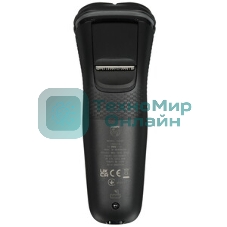 Электробритва роторная Philips S3242/12 питан.:аккум. черный/серебристый