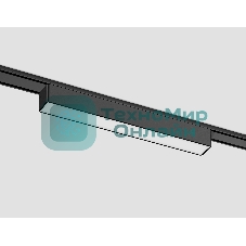 Светильник трековый светодиодный GV1449 BK черный IP20 10W 4200K 48V 230*26*24