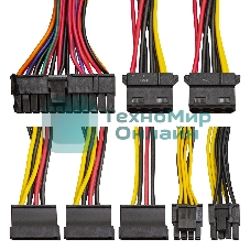 Блок питания ExeGate F350AS (EX292231RUS), 350Вт, 40мм, серебряный