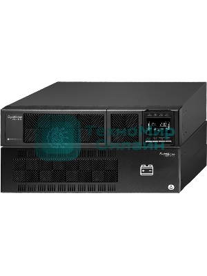 Источник бесперебойного питания Systeme Electriс Smart-Save Online SRT, 5000VA/5000W, On-Line, Extended-run, Rack 2U+3U(Tower convertible), LCD, Out: Hardwire, SNMP Intelligent Slot, USB, RS-232, Pre-Inst. Web/SNMP