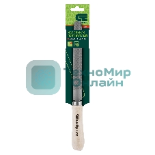 Напильник Сибртех,150 мм,полукруглый,деревянная ручка