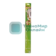 Алюминиевый настенный держатель Palisad для садово-огородного инструмента, 4 ячейки, 4 крюка