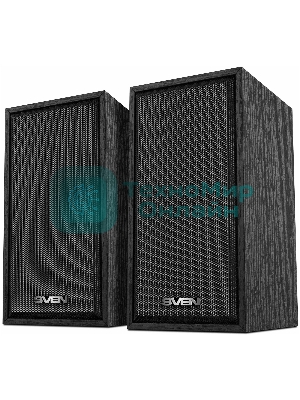 Акустическая система SVEN SPS-509 2.0 (2x3W, USB+БП) дерево, черный