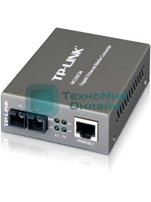 Сетевое оборудование TP-Link SMB MC200CM Медиаконвертор 10/100/1000M RJ45 to 1000M multi-mode,Full-duplex,up to 550m,