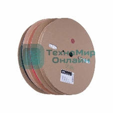 Термоусаживаемая трубка Rexant 15,0/7,5 мм, черная (бухта 100 м)