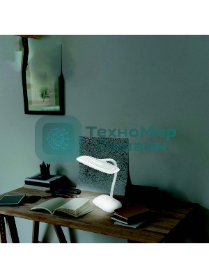 Светильник настольный Rexant Baoli, USB-зарядка устройств, вращение 360°