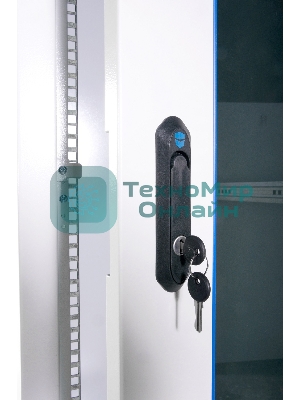 Шкаф телекоммуникационный напольный ЭКОНОМ 42U (600 × 800) дверь перфорированная 2 шт.