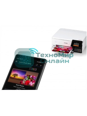 МФУ струйное Epson L8160 (C11CJ20404/403/402) A4 Duplex Net WiFi USB RJ-45 черно-белый