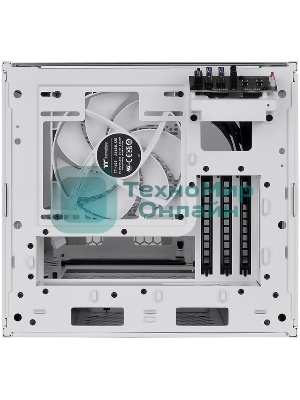 Компьютерный корпус Thermaltake The Tower 200 белый без БП miniITX 11x120мм 5x140мм 2xUSB 3.0 1xUSB3.1 audio bott PSU