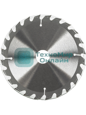 Диск пильный по дереву 190х30 мм,24 зуба