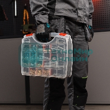 Органайзер Stels двухсторонний 325x280x85мм, пластик 90709