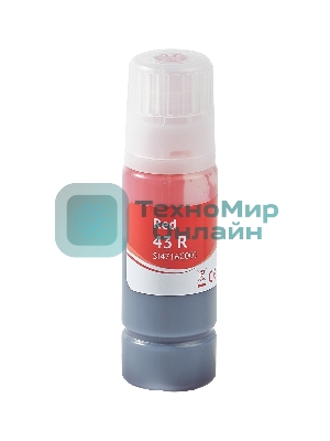 Чернила Sakura 4716C001 для Canon, красный, 3800 к., 60 мл.