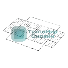 Решетка-гриль Camping Palisad 480х240 мм, хромированная