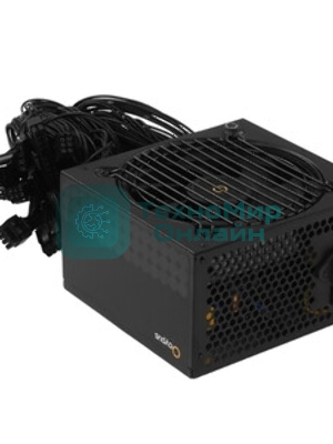 Блок питания 650W Ocypus Gaммa P650 BK (ATX, 80 PLUS, APFC, 20+4 pin, 120мм fan, PCI-E 6+2Px4, 6xSATA) (Gaммa-P650-W1HDBK024X-EU)