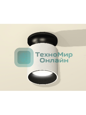 Светильник Ambrella Light XS6301122 SWH/PBK/SBK белый песок/черный полированный/черный песок MR16 GU5.3 (N6902, C6301, N6111)