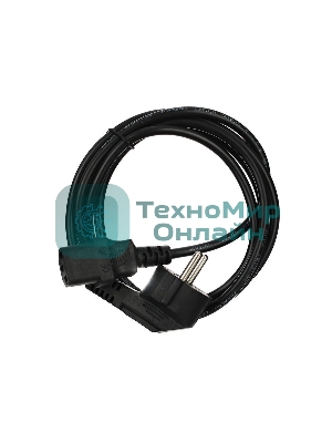 Кабель компьютер-розетка 220V (EURO) VDE 3G0,75мм2 VCOM CE021-CU 1,8 м