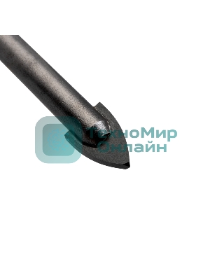 Сверло по стеклу и керамике Kranz 12 мм, шестигранный хвостовик