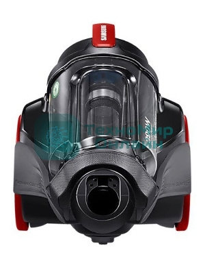 Пылесос Samsung VC15K4116VR/EV красный/черный, 390/1500 Вт, уборка сухая, пылесборник контейнер 1.3 л