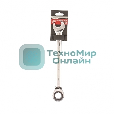 Ключ комбинированный трещоточный Matrix, 24 мм, CrV зеркальный хром