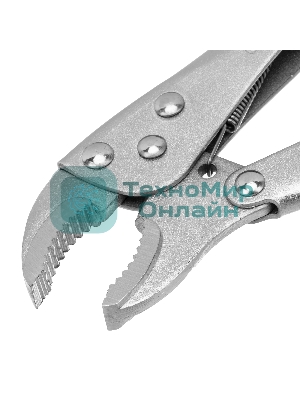 Зажим Сибртех ручной, полукруглый захват, 180 мм