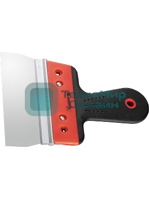 Шпатель Matrix фасадный из нержавеющей стали, 150 мм, узкое полотно, двухкомпонентная рукоятка