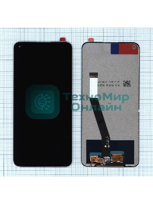 Дисплей для Xiaomi Redmi Note 9, Redmi 10X черный
