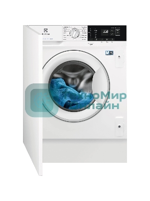 Встраиваемая стиральная машина Electrolux EWN7F447WI класс:B загрузка до 7кг