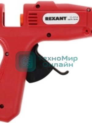 Пистолет клеевой Rexant, 60 Вт, Ø11 мм, ПРОЗРАЧНЫЙ корпус, с кнопкой, блистер