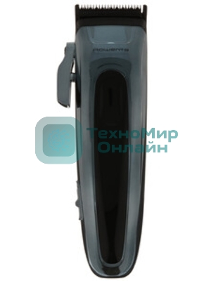 Машинка для стрижки Rowenta TN1551E0 серебристый/черный (насадок в компл:12шт)