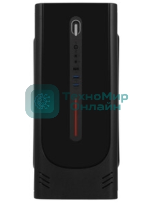 Компьютерный корпус Miditower ExeGate XP-340U-UNS400 (ATX, БП UNS400 с вент. 12см, 1хUSB/2хUSB 3.0, аудио)