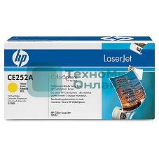 Картридж лазерный HP CE252A желтый для CLJ CM3530/CP3525 7000 стр.