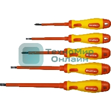 Набор KRAFTOOL EXPERT Cr-Mo-V сталь. SL: 2.5. 4. 5.5. 6.5. PH: № 1. № 2. 6 предметов