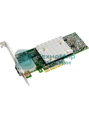 Контроллер Microsemi Adaptec HBA 1100-8e Single,8 external ports,PCIe Gen3,x8, FlexConfig