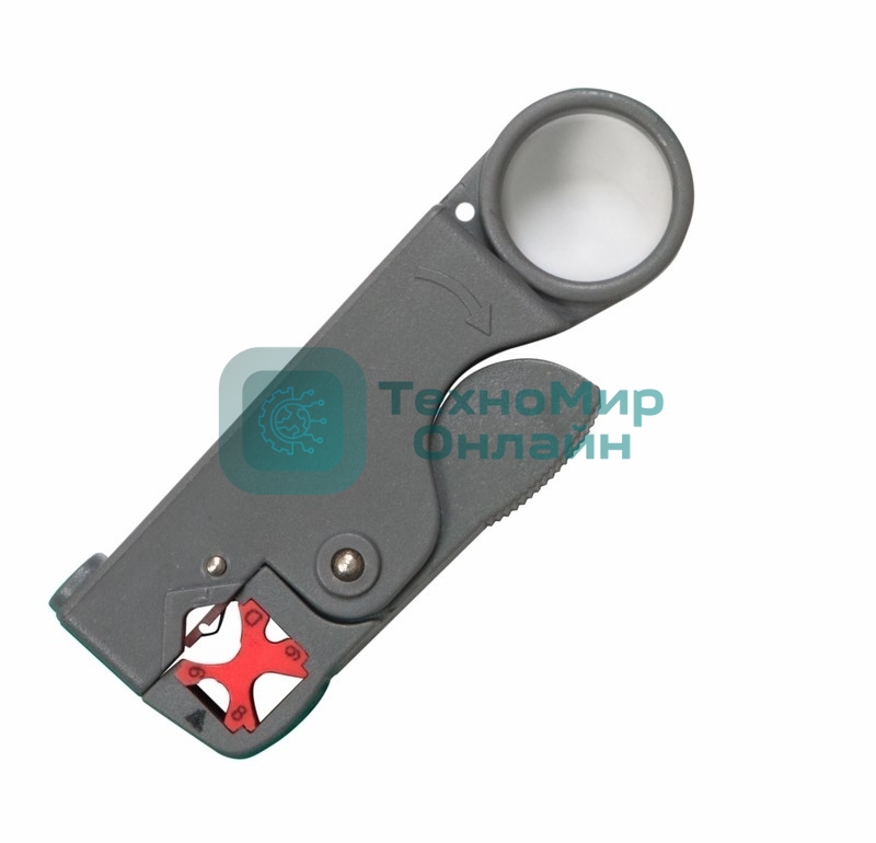 Инструмент для зачистки коаксиального кабеля Rexant HT-332 RG-58, RG-59, RG-6