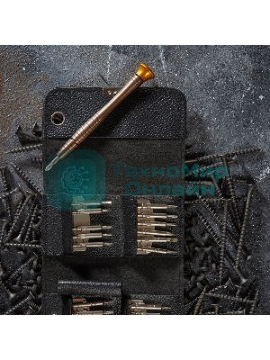 Набор для точечных работ Rexant 25 предметов в чехле