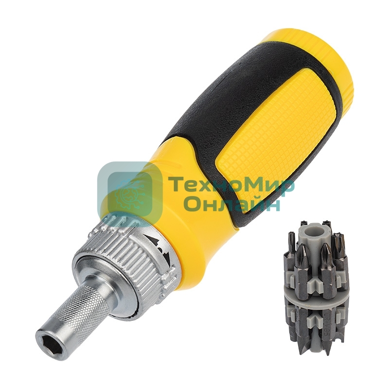 Набор Rexant 13 предметов с реверсивной отверткой