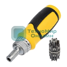 Набор Rexant 13 предметов с реверсивной отверткой